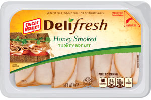 Oscar Mayer Deli Fresh Honey Smoked Turkey Breast