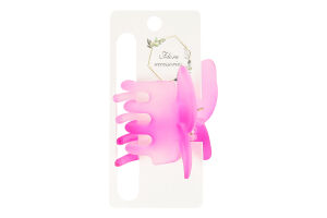 Краб матовий Метелик Flora accessories 1шт в асорт