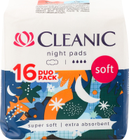 Прокладки гігієнічні Cleanic Soft Duo pack нічні