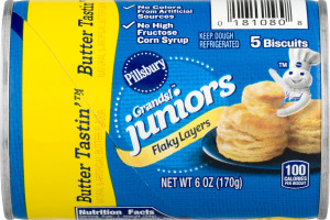 Pillsbury Grands! Juniors Flaky Layers Biscuits - 5 CT