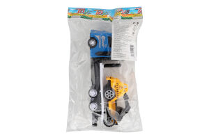 Іграшка Трейлер Будтехніка 22*7*12см в асортименті 880-T3 Шантоу