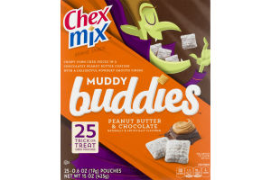Chex Mix Muddy Buddies Peanut Butter & Chocolate - 25 CT