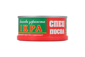 Икра лососевая зернистая соленая Спецпосол ж/б 100г