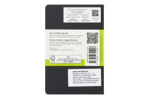 Записник Moleskine Cahier кишеньковий чорний