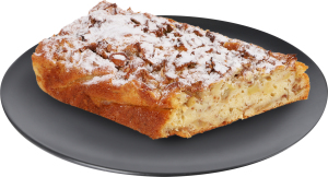 Пирог домашний с яблоками