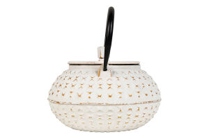 Чайник-заварник Eat&Drink чавун білий 1л