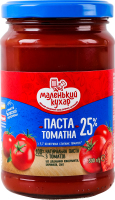 Паста томатная 25% пастеризованная Маленький кухар в/с с/б 300г