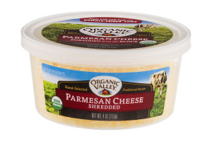 Organic Valley Parmesan Cheese Shredded