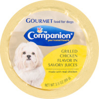 Companion Gourmet Food for Dogs Grilled Chicken Flavor