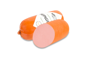 Колбаса вареная с мясом птицы Сливочная М'ясний хутір 1с кг