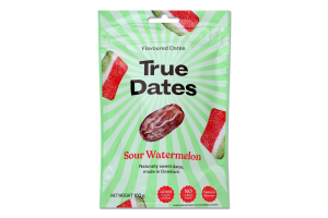 Фініки True Dates Sour Watermelon сушен смак кавун
