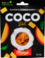 Чипси кокосовi з манго Coco Deli д/п 30г