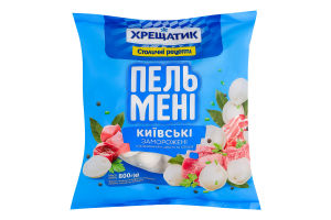 Пельмені з додаванням цибулі та спецій Київські Хрещатик м/у 800г