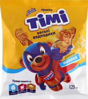 Крекер со вкусом молока Веселые мишки Timi м/у 125г