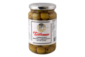 Оливки зеленые без косточек Манзанилла Torremar с/б 350г