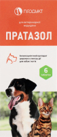 Засіб антигельмінтний д/собак та котів Пратазол 6таблеток Продукт