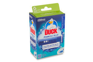 Очищувач унітазу гелевий в дозаторі Блакить Диски чистоти Duck 36мл