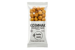 Козинак медовый Лесной орех Healthy Sweets м/у 50г