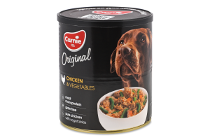 Корм д/дорослих собак Original Mono Protein Курка з овочами 800г ж/б Carnie