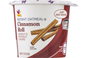 Ahold Instant Oatmeal Cinnamon Roll