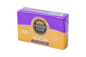 Масло сладкосливочное 73% безлактозное Крестьянское Cheese Club м/у 180г