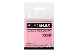 Блок для нотаток асорті BM.2316-99 Buromax 76х76мм 80аркушів