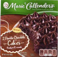 Marie Callender's Double Chocolate Cakes - 2 CT