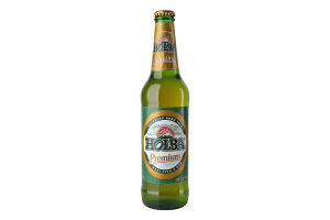 Пиво 0.5л 5.2% світле фільтроване пастеризоване Premium Holba пл