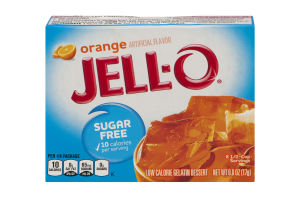 JELL-O Sugar Free Gelatin Dessert Orange