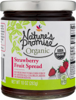 Nature's Promise Organic Fruit Spread Strawberry