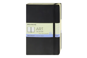 Записник Moleskine Art для нарисів середній чорний