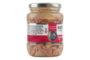 Корм д/собак шматочки філе індички в желе 360г твіст/б Басттет"о