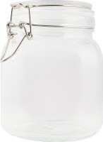 Банка д/зберігання 1л скло з бугельним замком KYYW449