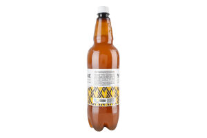 Пиво Уманське солодово-пшеничне світле нефільтроване 5% 1л пет Уманьпиво