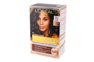 Крем-краска для волос стойкая без аммиака Excellence Creme №5U L'Oreal Paris 1шт