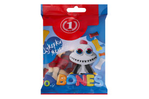 Конфеты желейные Bones ТМ "1" м/у 70г