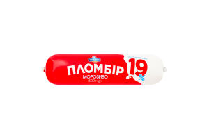 Морозиво 19% Пломбір 19 Хладик м/у 500г