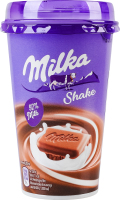Коктейль молочний 1.1% ультрапастеризований Шейк зі смаком шоколаду Milka ст 200мл