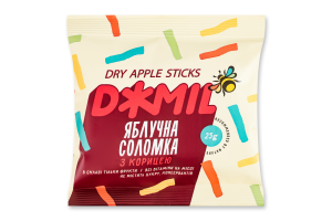 Соломка яблочная с корицей Dжmil м/у 25г