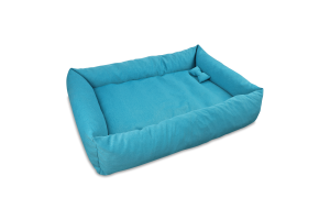 Лежак д/собак Патрік №4 бірюзовий прямокутний 70*100*22см Матис
