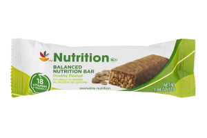 Ahold Nutrition Balanced Nutrition Bar Double Peanut