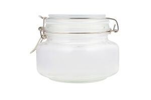 Банка д/зберігання 500мл скло з бугельним замком KYYW454