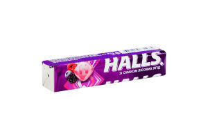 Карамель льодяникова зі смаком лісових ягід Halls м/у 25.2г