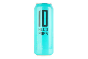 Напій зброджений 500мл 10% газований Ейфорія 10 Alco Pops з/б