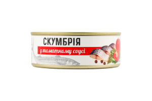 Скумбрия в томатном соусе Banga ж/б 240г