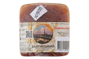 Хлеб пшенично-ржаной бездрожжевой на живой закваске Балтийский Хлібний Гурман м/у 380г
