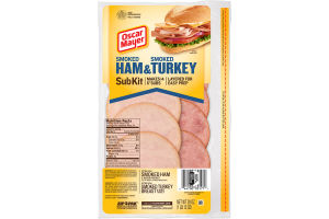 Oscar Mayer Smoked Ham & Smoked Turkey Sub Kit