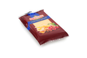 Сыр 50% твердый Украинский фирменный Шостка м/у 160г