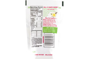 Jell-O Simply Good Pudding Mix Vanilla Bean