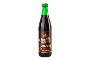 Пиво 0.5л 4.8% темне пастеризоване Dunkel Export Opillia пл